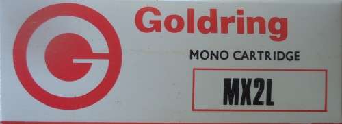 GOLDRING MONO CARTRIDGE MX2L RECORD PLAYER CARTRIDGE & STYLUS -MADE IN ENGLAND