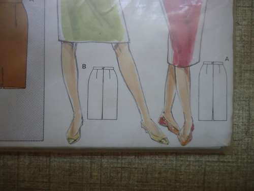 BURDA PATTERNS 4868   SKIRTS SIZES 8 - 26 COMPLETE & UNCUT