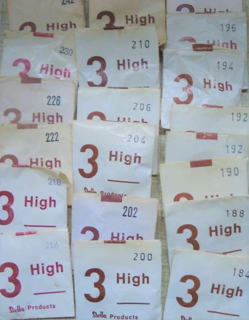 WATCH REPAIRS - HUGE PARCEL OF 77 - WATCH GLASS/CRYSTALS DIFFERENT SIZES & BRANDS