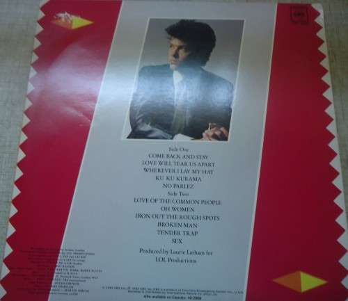PAUL YOUNG - NO PARLEZ- 1983 CBS VINYL LP ASF 2908
