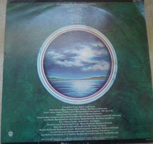 CHRISTOPHER CROSS - SELF TITLED -1980 WARNER BROS VINYL LP- WBC 1474