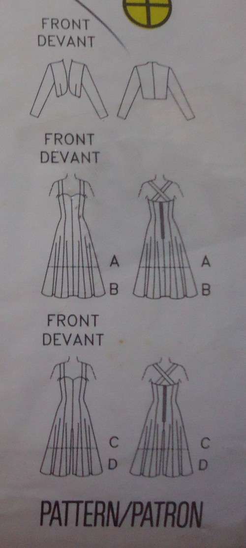 BUTTERICK  PATTERN 6213 SUMMER DRESSES & BOLERO SIZE 14 + 16 + 18 COMPLETE