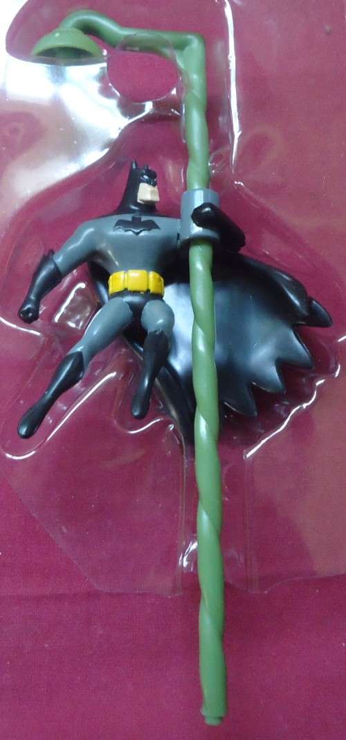 SPUR - THE BATMAN SERIES "BATMAN POLE SWINGER" 1 OF 4 FIGURES - COMPLETE & SEALED IN PK