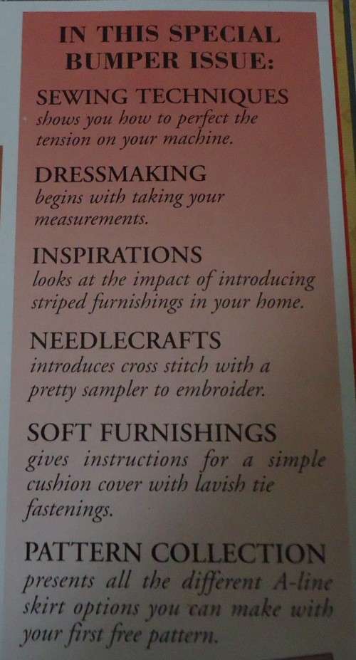 SEWING WITH CONFIDENCE FILE - SEE PICTURES FOR DETAILS