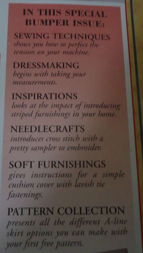 SEWING WITH CONFIDENCE FILE - SEE PICTURES FOR DETAILS