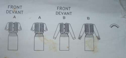 VOGUE PATTERN 2501 AMERICAN DESIGNER -ALBERT NIPON SIZES 8 + 10 + 12 COMPLETE & UNCUT