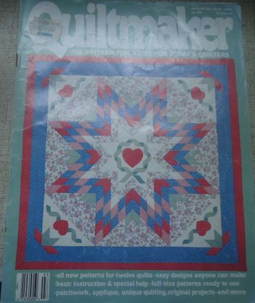 QUILTMAKER MAGAZINE USA FALL 1990- 48 PAGES