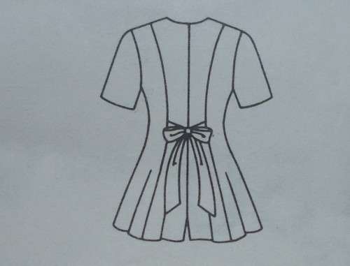 STYLE PATTERNS 2120  CULOTTE DRESS  WITH TIEBACK SIZE A = 6 - 16 COMPLETE