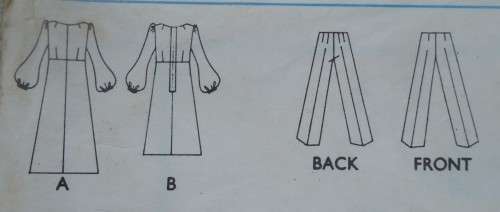 STYLE PATTERNS 3109  DRESS OR COAT DRESS SIZE 14 BUST 36" COMPLETE & UNCUT