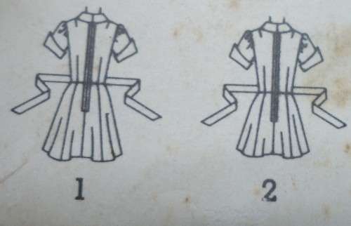 SIMPLICITY PATTERNS 5562 FRONT BUTTON DRESS SIZE 14 BUST 36" COMPLETE