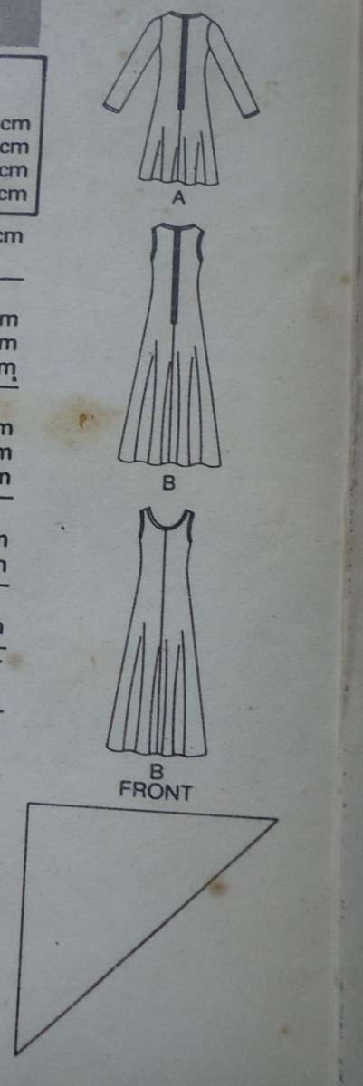 BUTTERICK  PATTERN 4528  STUNNING EVENING DRESS & SHAWL SIZE 12 BUST 87 CM/34" COMPLETE