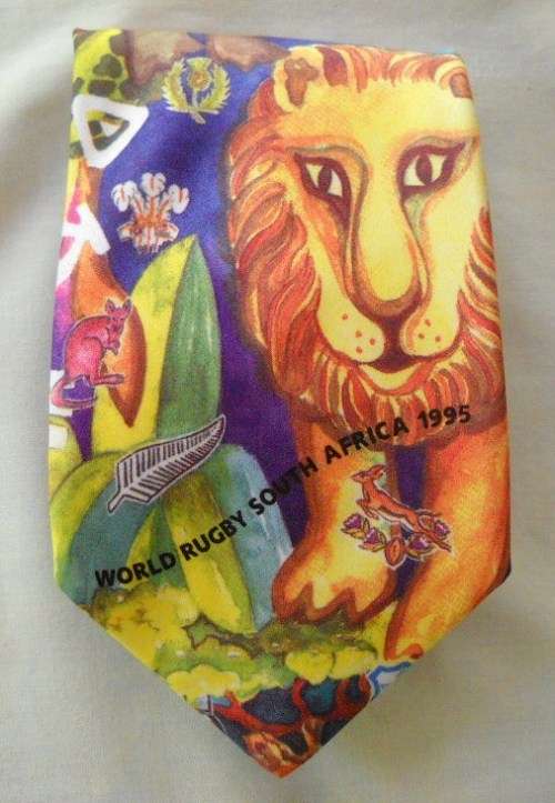 1995 RUGBY WORLD CUP TIE IN EXCELLENT CONDITION