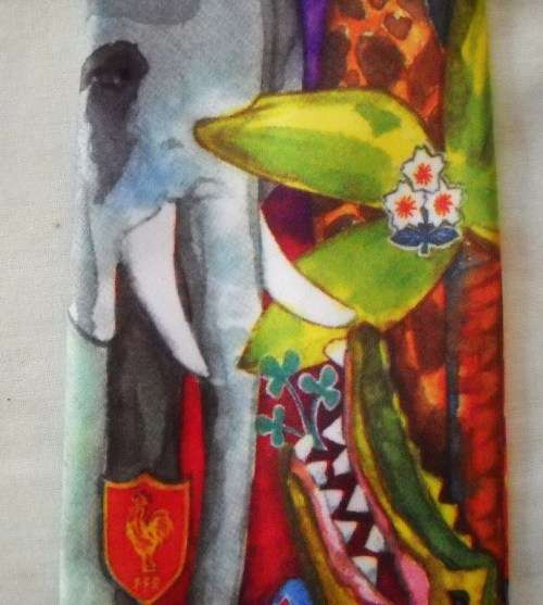 1995 RUGBY WORLD CUP TIE IN EXCELLENT CONDITION