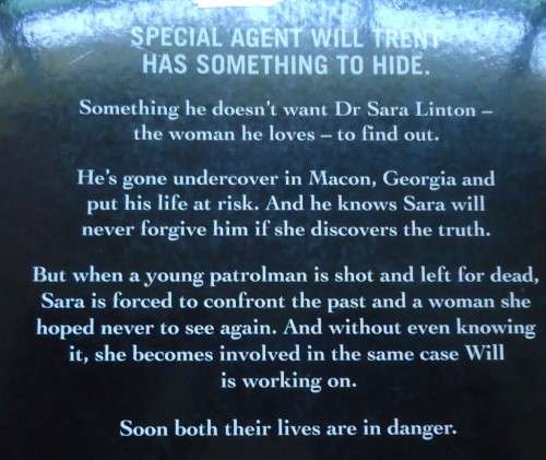 KARIN SLAUGHTER - "UNSEEN WITH SPECIAL AGENT WILL TRENT & DR SARA LINTON"  LARGE SOFT COVER