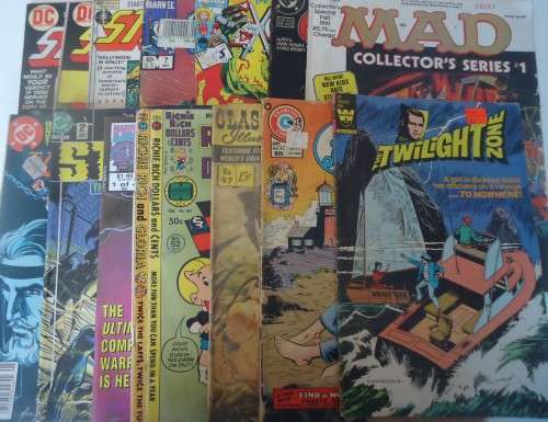 SELECTION OF 13 USA COMICS for ONE PRICE - SEE LISTING FOR TITLES