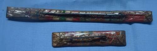 TWO  WWII METAL MILITARY BARS