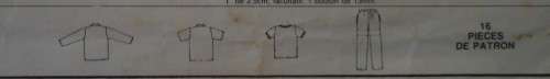 McCALL'S PATTERNS 4132  BOYS SHIRT-TOP-PANTS-SHORTS  SIZE 4 YEARS COMPLETE