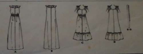 McCALL'S PATTERNS 6091  SUMMER DRESS SIZE SMALL 10 -12  COMPLETE