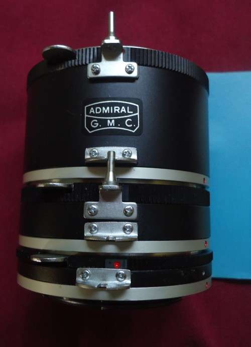 BOXED ADMIRAL AUTOMATIC EXTENSION TUBE SET FOR NIKON F, NIKKORMAT CAMERAS