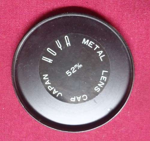 HOYA METAL LENS CAP 52 mm MADE IN JAPAN