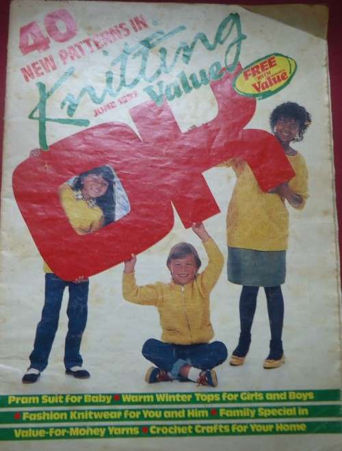 40 NEW PATTERNS IN KNITTING VALUE JUNE 1987