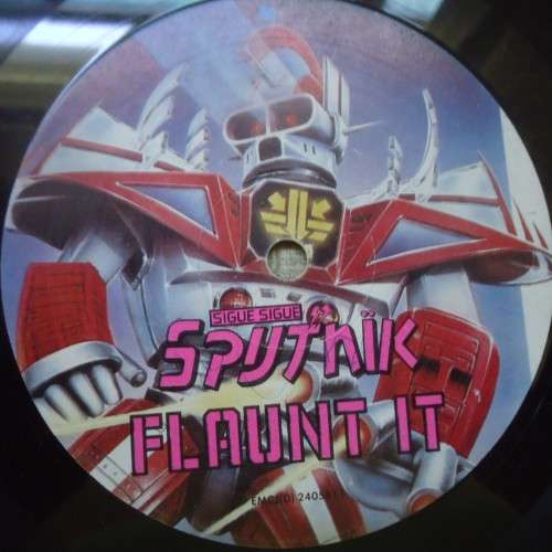 SIGUE SIGUE SPUTNIK -FLAUNT IT- 1986 EMI VINYL LPEMCJ(D) 2405811 WITH INNER SLEEVE