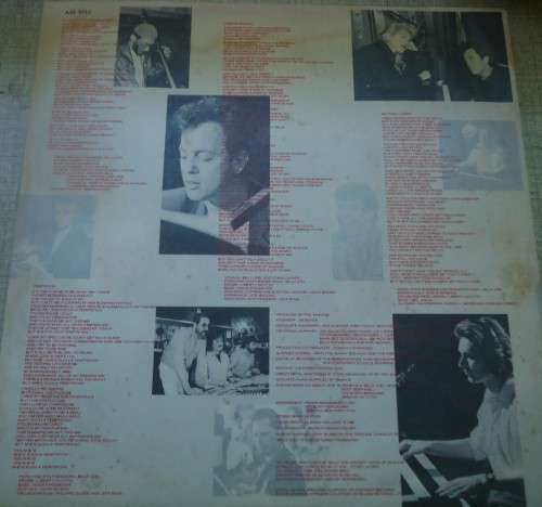 BILLY JOEL-THE BRIDGE  1986 CBS VINYL LP ASF 3117 WITH INNER SLEEVE