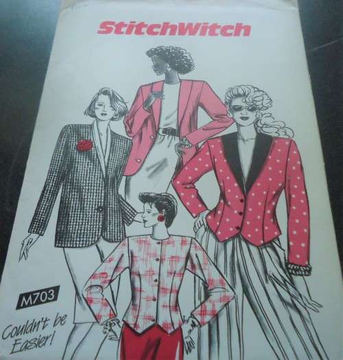 STITCHWITCH PATTERNS M703 "COULDN'T BE EASIER" SIZES 6 - 22