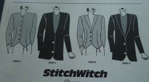 STITCHWITCH PATTERNS M703 "COULDN'T BE EASIER" SIZES 6 - 22
