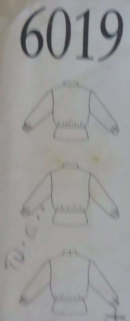 NEW LOOK PATTERNS 6019 BLOUSES WITH WAIST DETAIL SIX SIZES IN ONE 8 - 18 COMPLETE