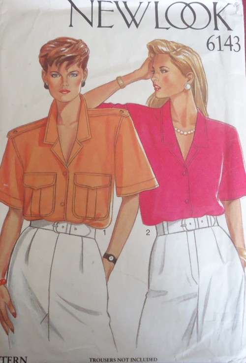 NEW LOOK PATTERNS 6143 6 SIZES IN ONE 8 - 18   - COMPLETE