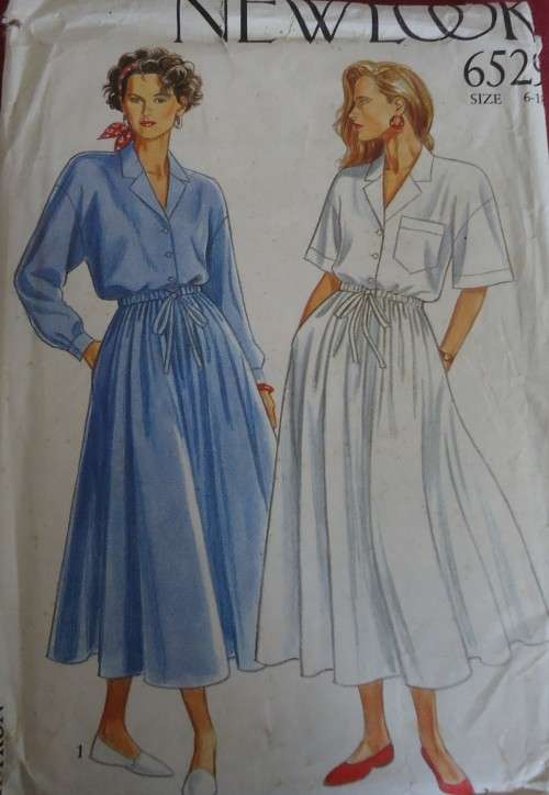 NEW LOOK PATTERNS 6529 -6 SIZES IN ONE - 8 -18   COMPLETE