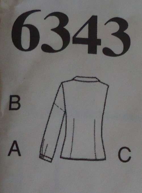 NEW LOOK PATTERNS 6343 SET OF BLOUSES SIZES 8 - 18 COMPLETE