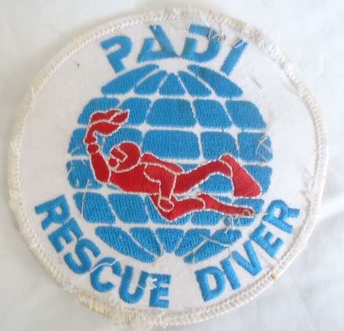 PADI RESCUE DIVER BADGE