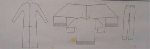 McCALL'S PATTERN 9628 JACKET WITH ATTACHED SCARF-DRESS-TOP-PULL ON PANTS SIZE 10 COMPLETE & UNCUT