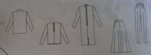 BUTTERICK  PATTERN 4114 JACKET-DRESS-TOP-PANTS SIZE 8-10-12 SEE LISTING