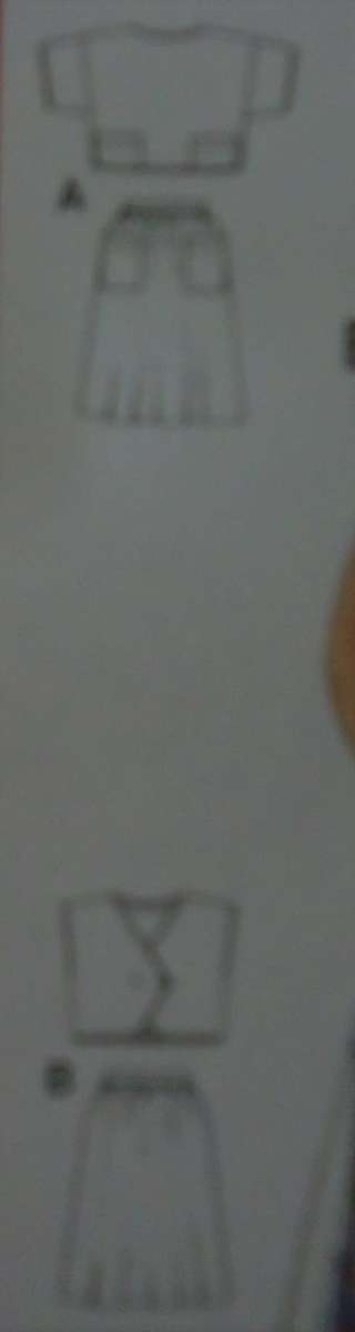 BURDA PATTERNS 6343  TOP & SKIRT GIRLS SIZES 7-10-12-11 JUNIOR-13 JUNIOR-15 JUNIOR-SEE LISTING