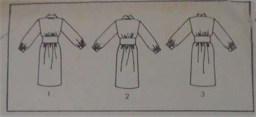 STYLE PATTERNS 4804 SEMI FITTED DRESS WITH GATHERED WAIST SIZE 12  COMPLETE