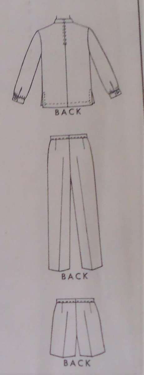 McCALL'S PATTERNS 9284 MEN'S SHIRT+ SHORTS SIZE CHEST 38 - 40" WAIST 34-36" NO PANTS PATTERN