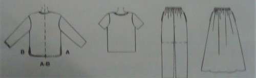 McCALL'S PATTERN 8094 JACKET-TOP-PULL ON PANTS/SKIRT/SHORTS SIZE D = 12 + 14 + 16 COMPLETE & UNCUT