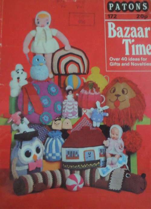 PATONS BAZAAR TIME BOOK #172 - 40 A4 PAGES