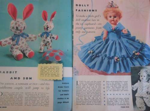 TOYS FOR CHRISTMAS - 8 PAGE PULLOUT- WOMAN MAGAZINE 2 NOVEMBER 1957 - SEE LISTING FOR PICTURES