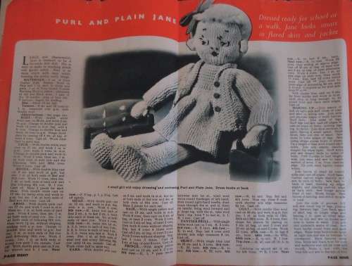 TOYS FOR CHRISTMAS - 8 PAGE PULLOUT- WOMAN MAGAZINE 2 NOVEMBER 1957 - SEE LISTING FOR PICTURES