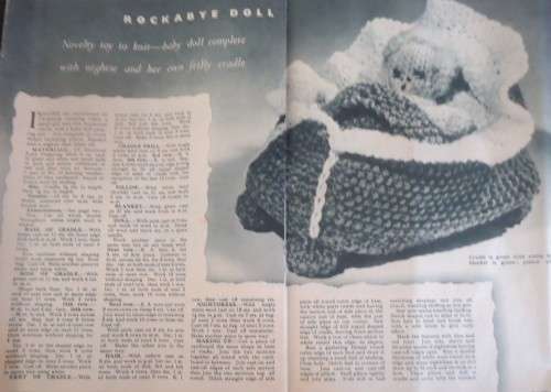TOYS FOR CHRISTMAS - 8 PAGE PULLOUT- WOMAN MAGAZINE 2 NOVEMBER 1957 - SEE LISTING FOR PICTURES