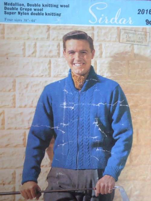 SIDAR #2016  MAN'S ZIP JACKET  TO FIT 38-44"