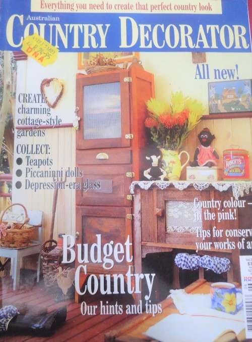 AUSTRALIAN  COUNTRY DECORATOR VOLUME 2 NO 3 - 116 PAGE MAGAZINE