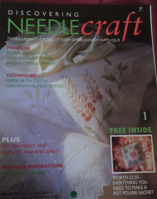 DISCOVERING NEEDLECRAFT #1   A4 INC PAGES OF PATTERNS