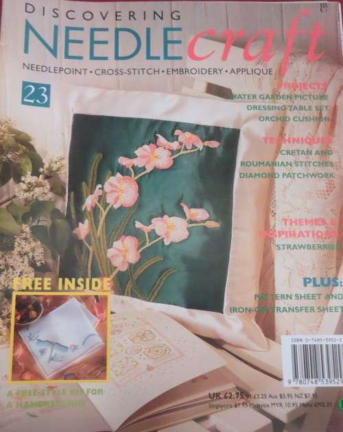 DISCOVERING NEEDLECRAFT #23 A4 INC PAGES OF PATTERNS PLUS TRANSFERS
