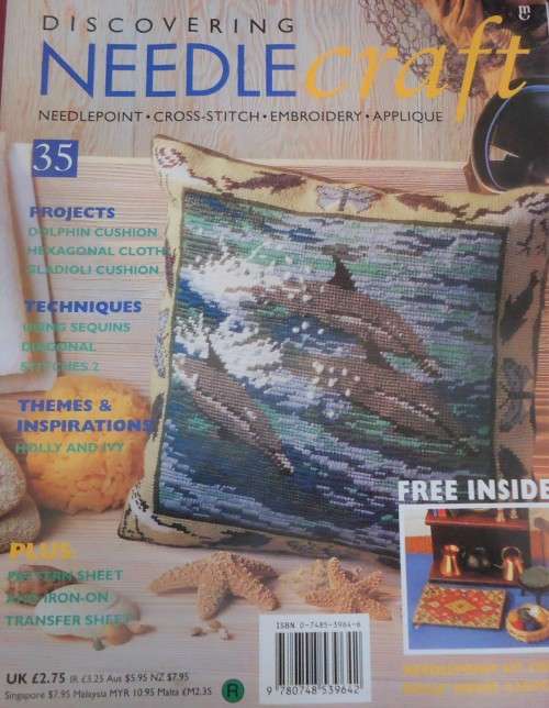 DISCOVERING NEEDLECRAFT #35 A4 INC PAGES OF PATTERNS PLUS TRANSFERS
