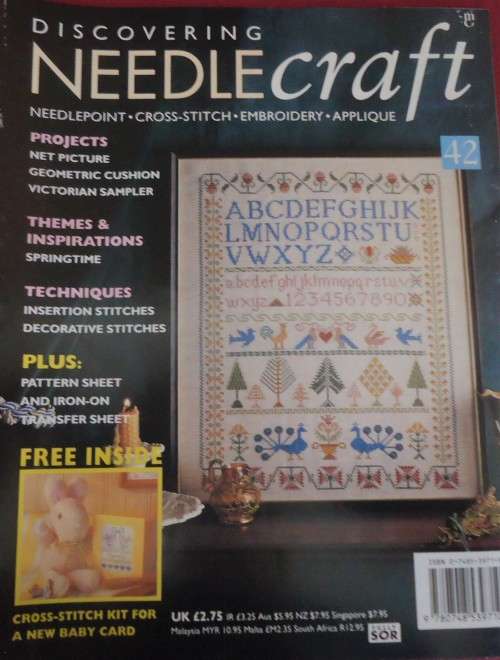 DISCOVERING NEEDLECRAFT #42 A4 INC PAGES OF PATTERNS